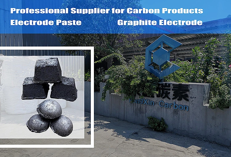 Carbon Electrode Paste Briquettes for Silicon Smelting